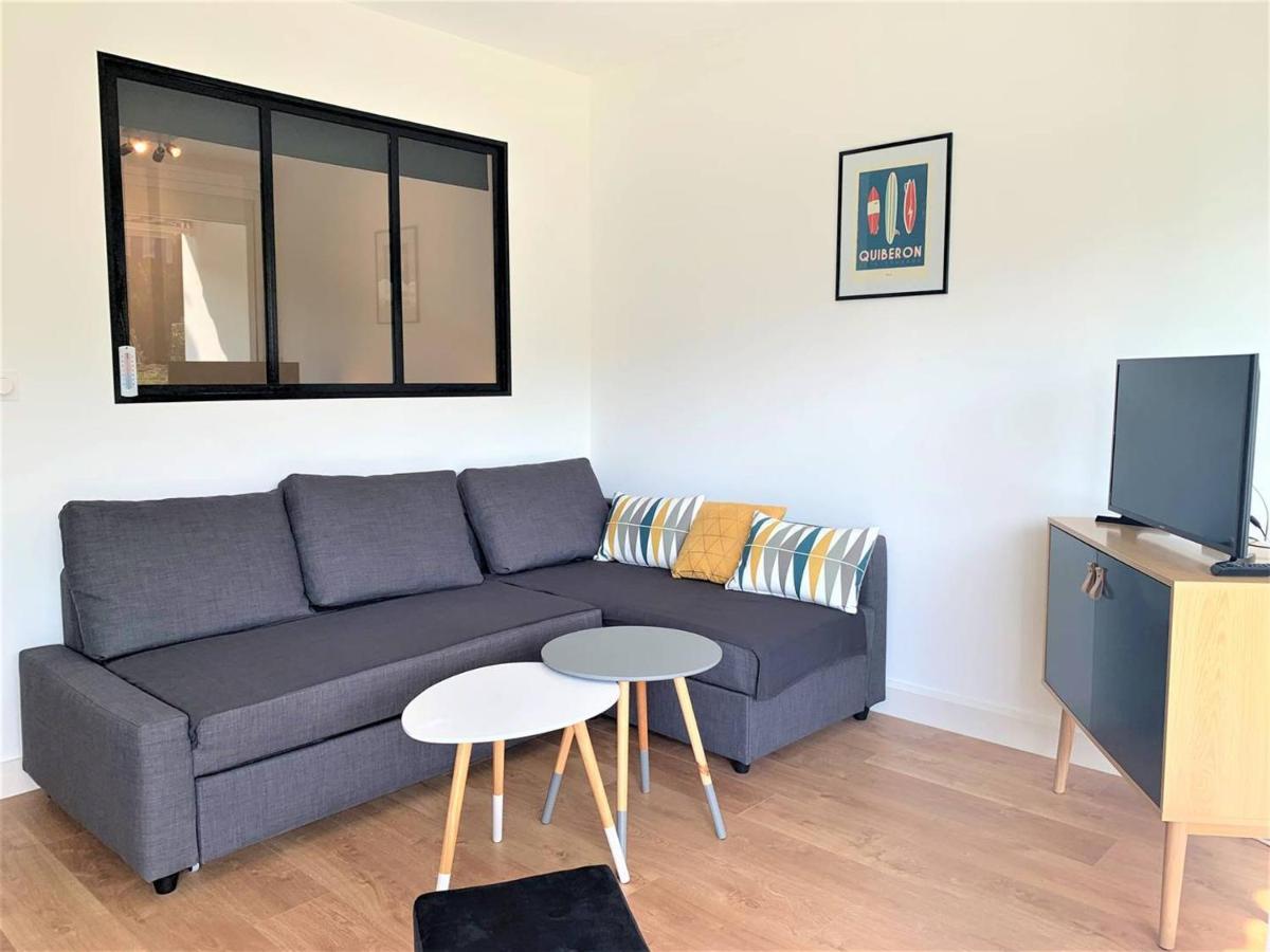 Quiberon, Appart 2 Pieces Renove, A 2 Pas De La Plage, Loggia Sud, Garage, Classe 2*, Pour 3 Pers. - Fr-1-478-182 외부 사진