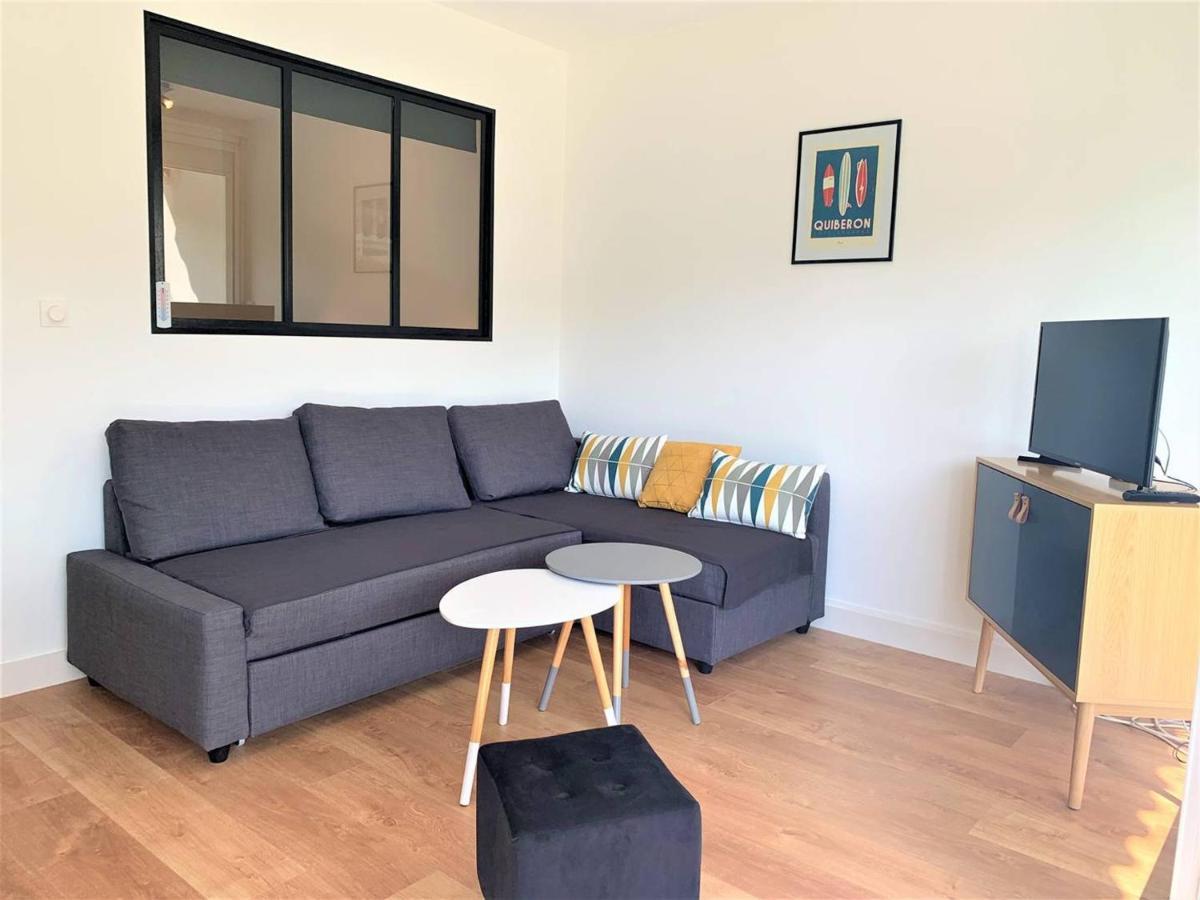 Quiberon, Appart 2 Pieces Renove, A 2 Pas De La Plage, Loggia Sud, Garage, Classe 2*, Pour 3 Pers. - Fr-1-478-182 외부 사진